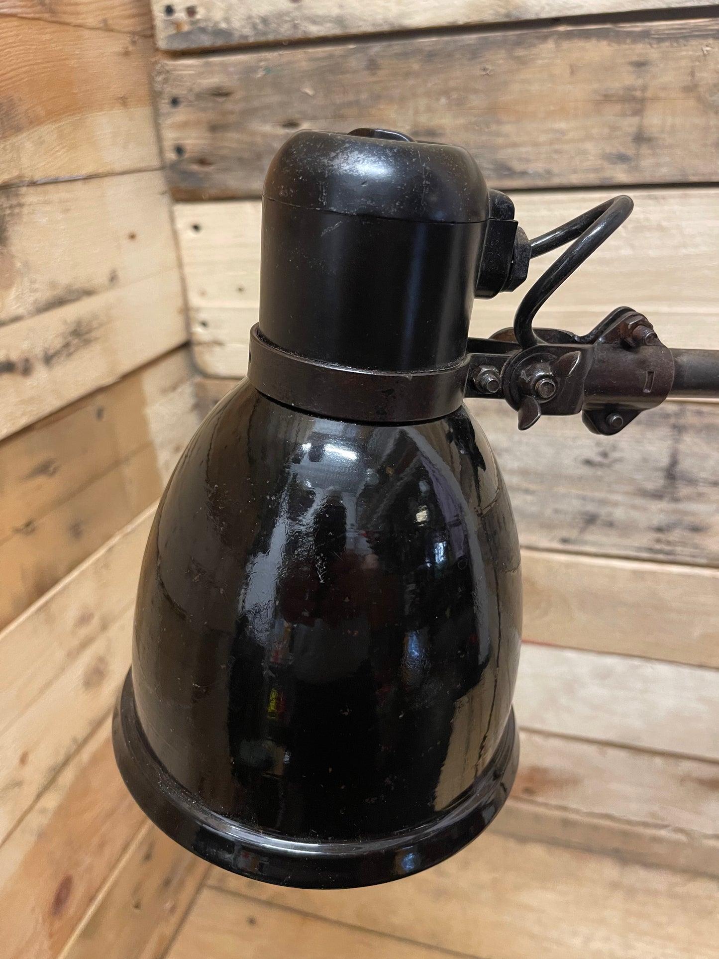 1930s German Made FABRILUX Work Top / Wall Mountable Task Lamp
