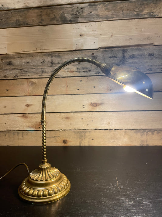 1960s Gooseneck Desk Lamp By Christopher Wray London