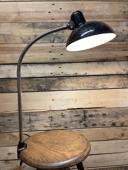 1940s Kaiser Idell Model 6740 Clamp On Table Lamp