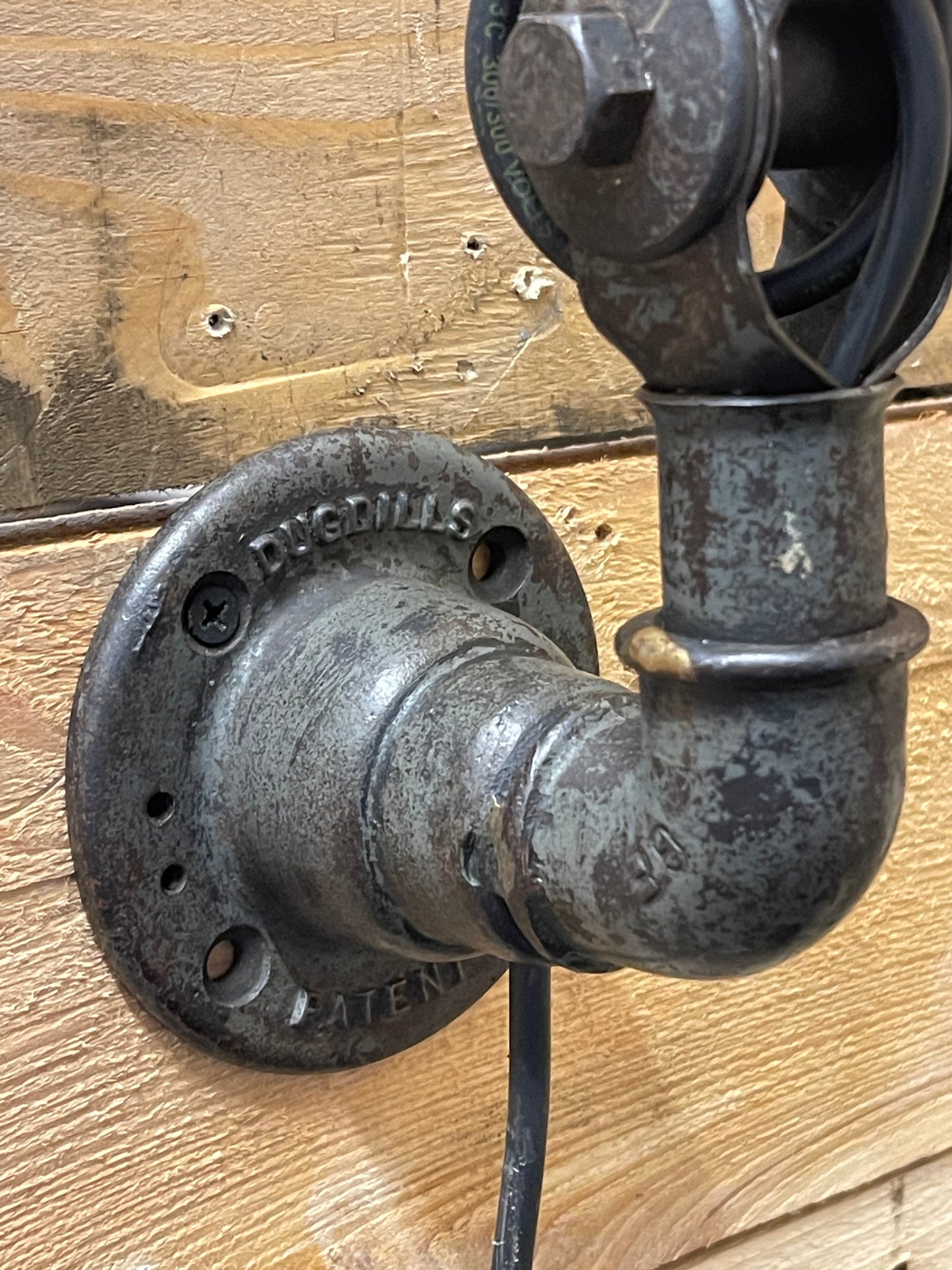 1930s Industrial Wall Lamp By John Dugdill & Co