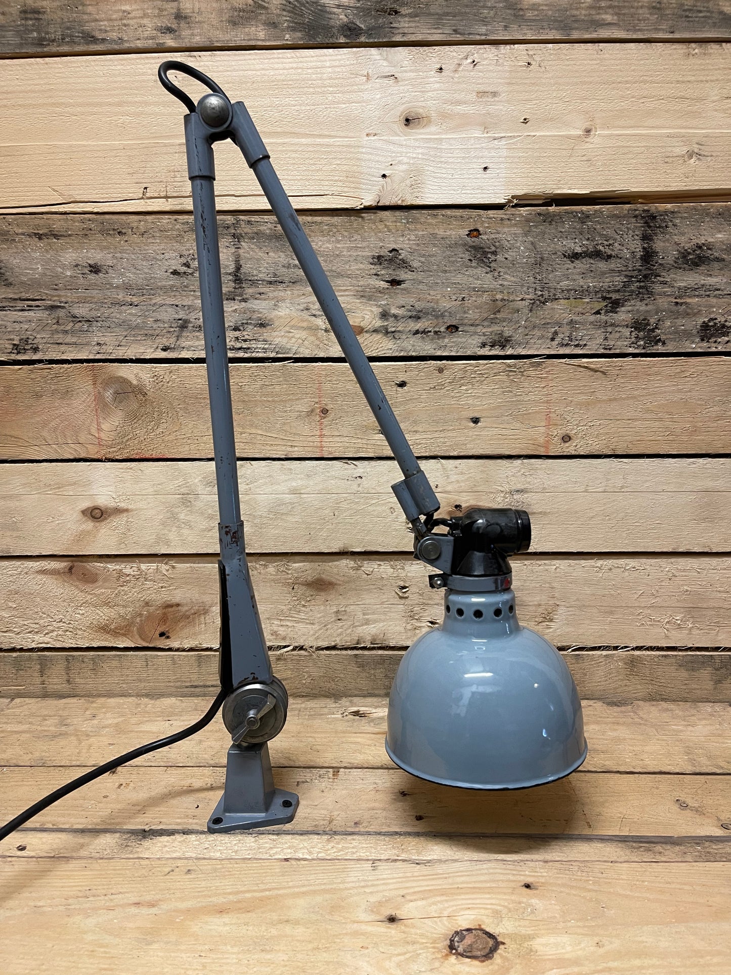 1930s Work Top / Wall Mountable Task Lamp By Ernst Rademacher