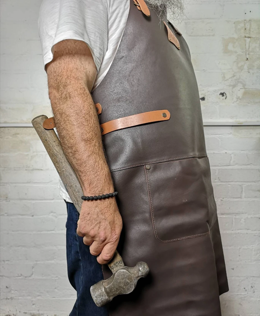 High Grade Leather Craft Work Apron
