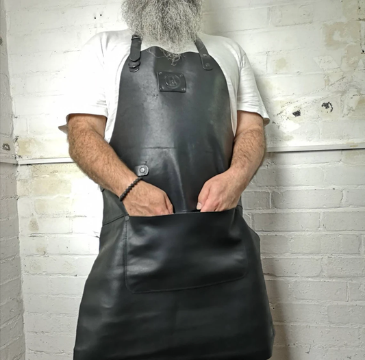 High Grade Leather Craft Work Apron