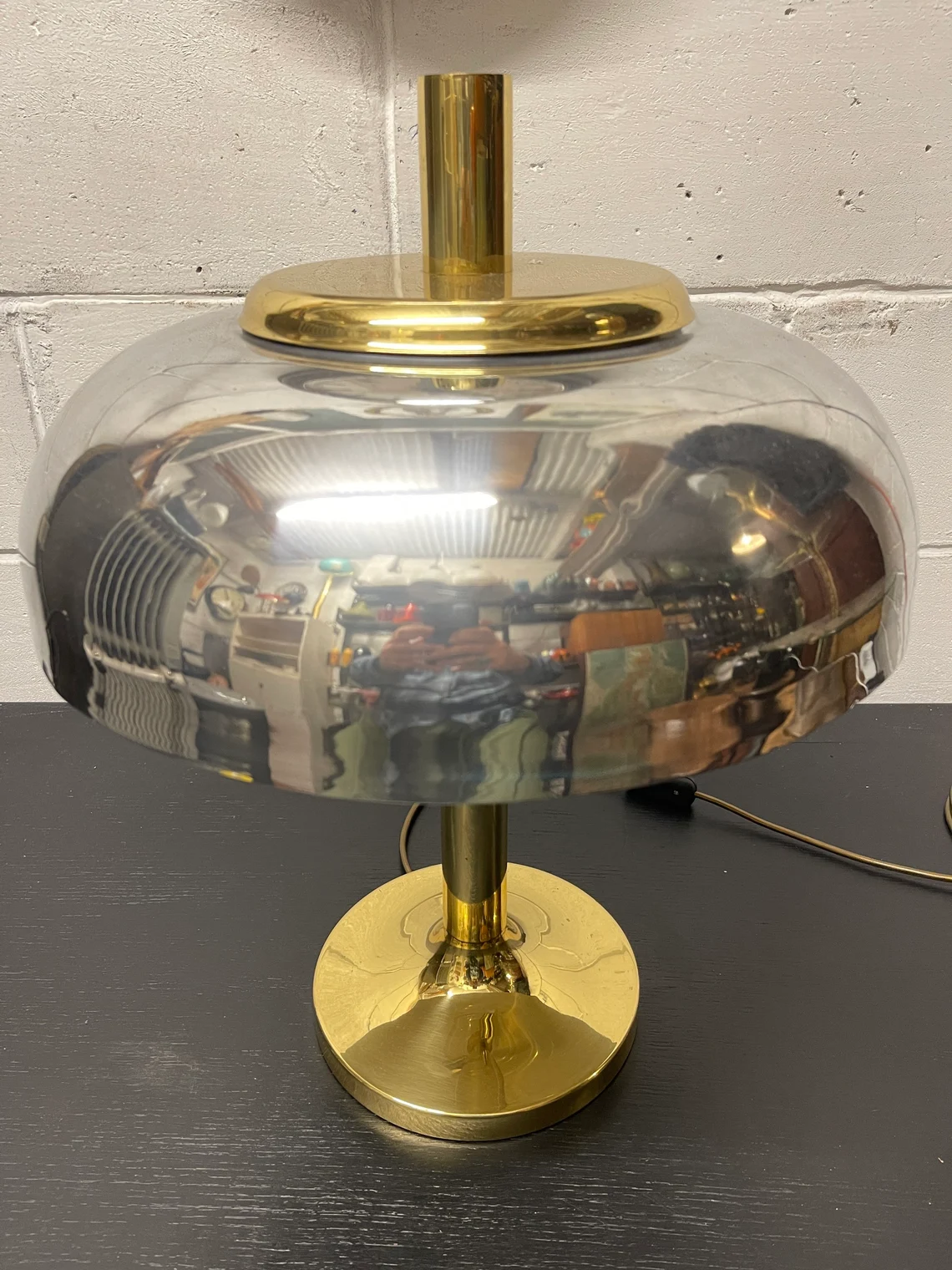 Large 1960s Table Lamp By Heinz F W Stahl For Hillebrand Lighting