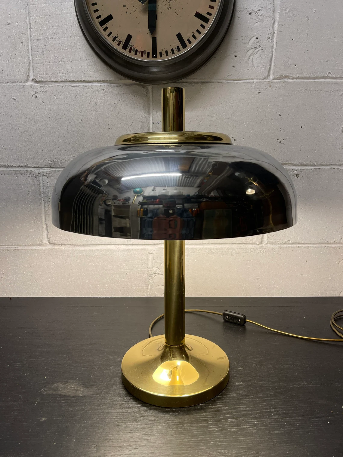 Large 1960s Table Lamp By Heinz F W Stahl For Hillebrand Lighting