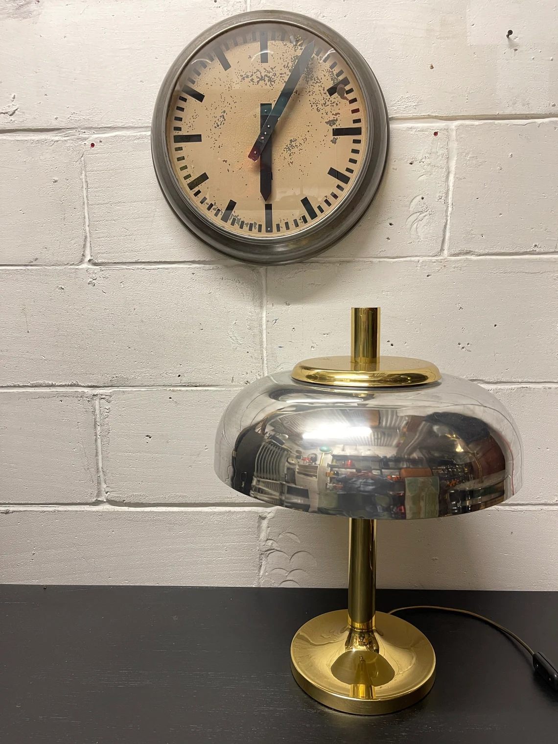 Large 1960s Table Lamp By Heinz F W Stahl For Hillebrand Lighting
