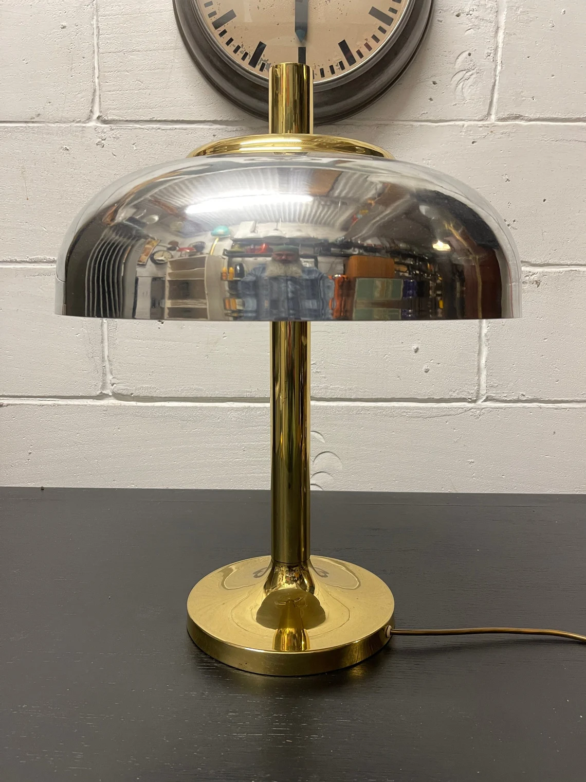 Large 1960s Table Lamp By Heinz F W Stahl For Hillebrand Lighting