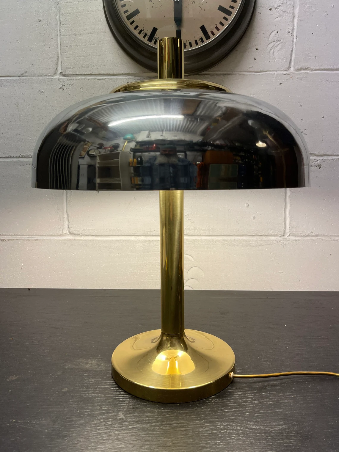 Large 1960s Table Lamp By Heinz F W Stahl For Hillebrand Lighting