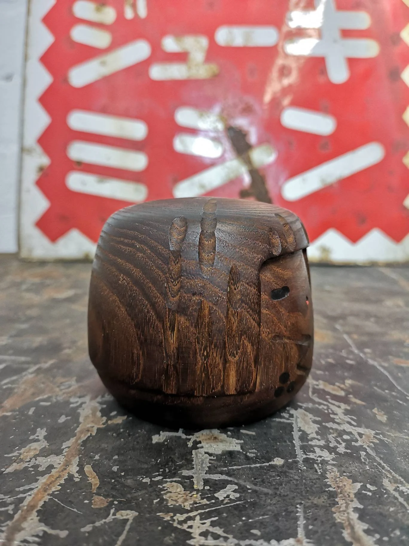 Exclusive Rare Japanese Creative Kokeshi Doll By Sanpei Yamanaka
