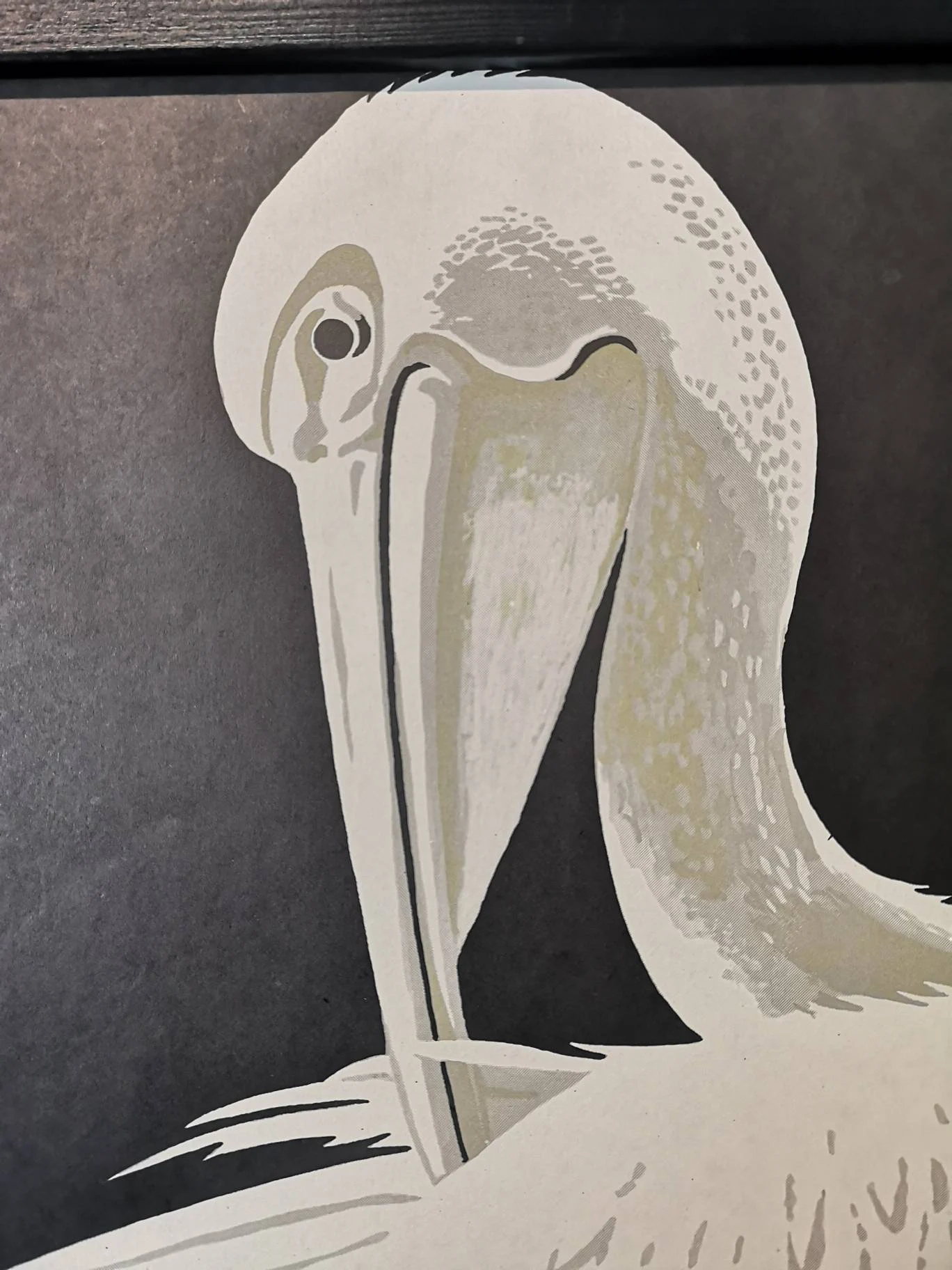 Vintage 1970s Tierpark Berlin Original Zoo Poster Advertising Of A Pelican