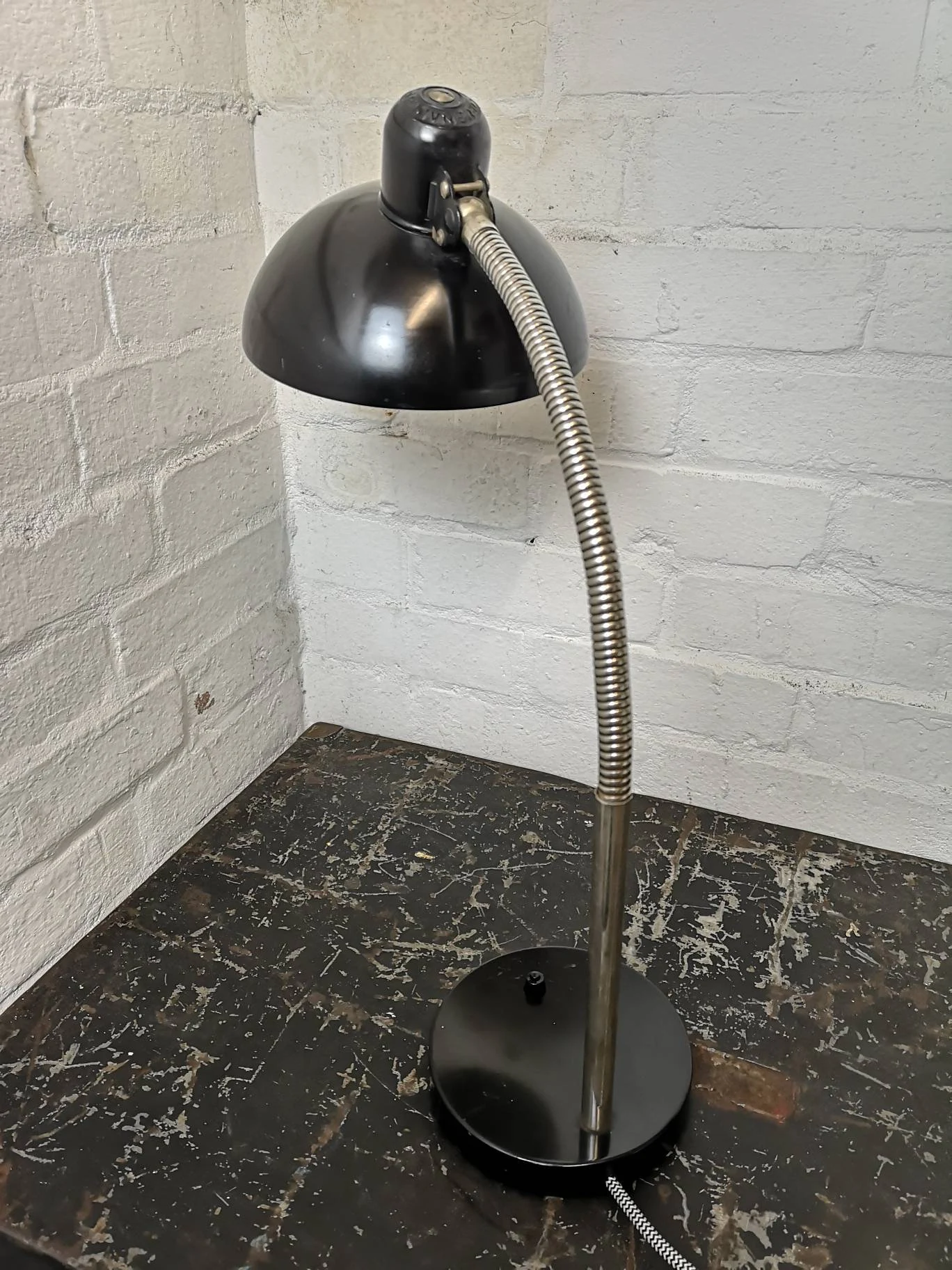 1960s Bauhaus Table Lamp Kaiser Idell Model 6561 By Christian Dell