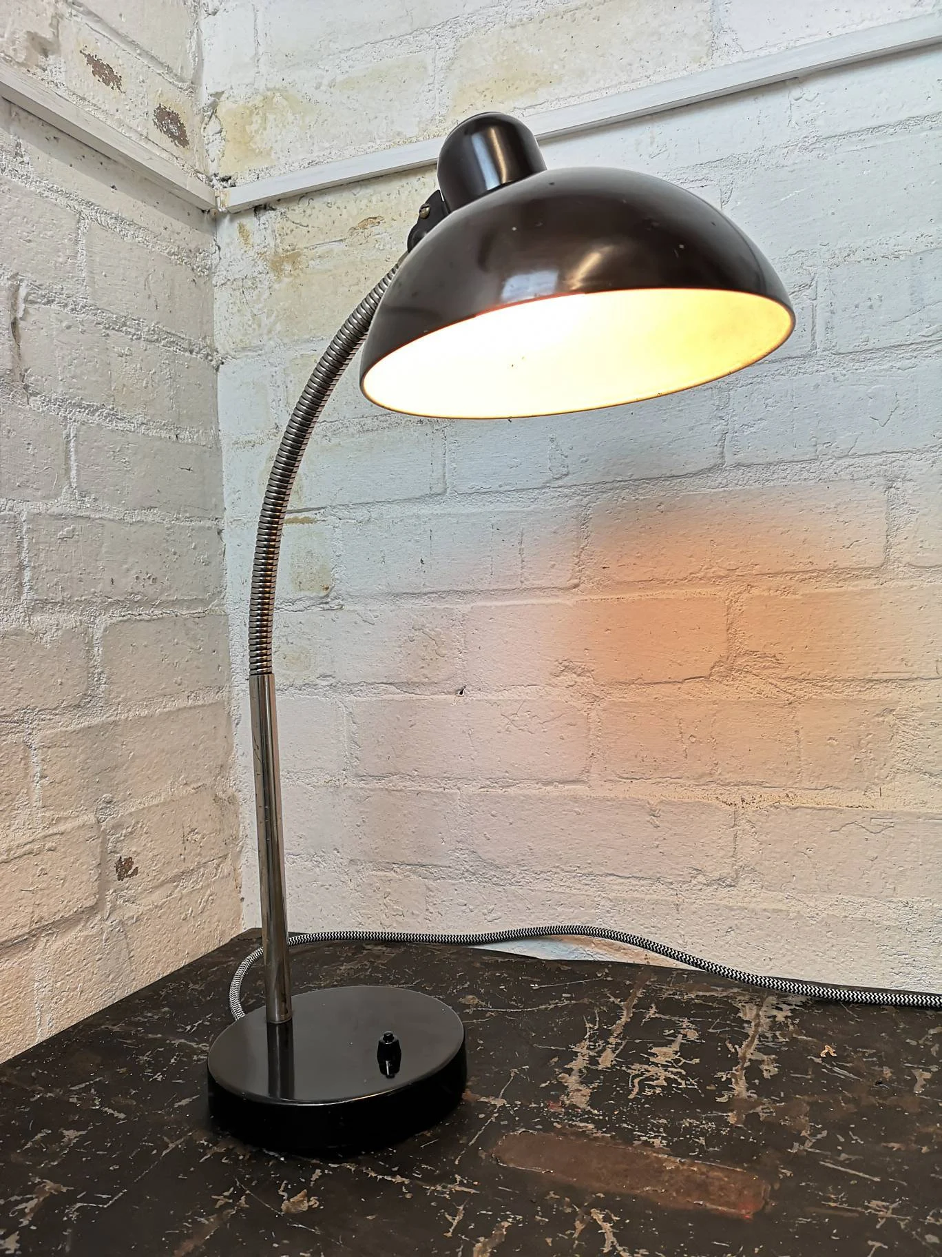 1960s Bauhaus Table Lamp Kaiser Idell Model 6561 By Christian Dell