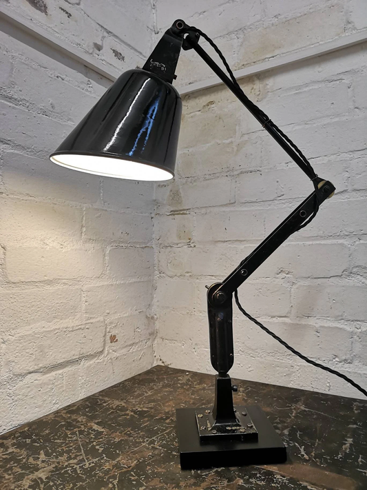 1930s Waligraph Zonalite Task Lamp