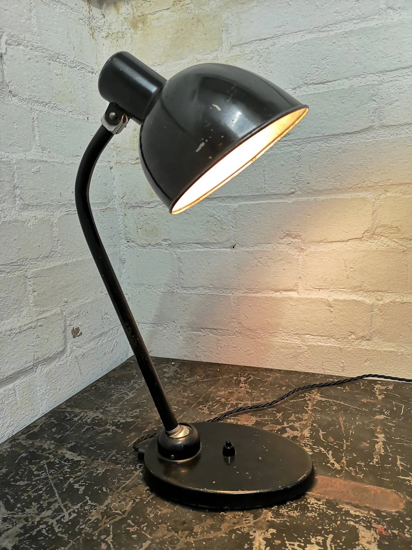 1930s BUR Bunte & Remmler Lighting Company Table Lamp Model 2783