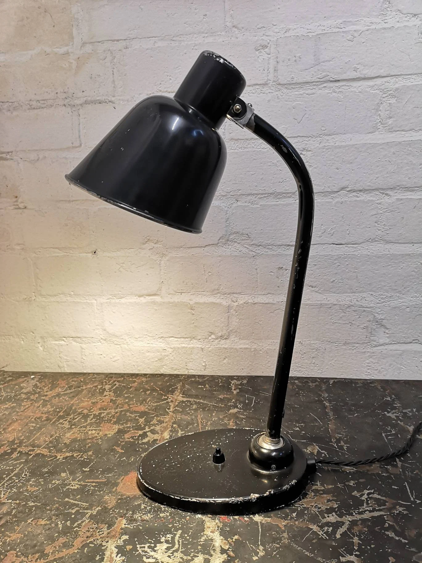 1930s Table Lamp By Christian Dell For BUR Bunte & Remmler Lighting Company Model 2700