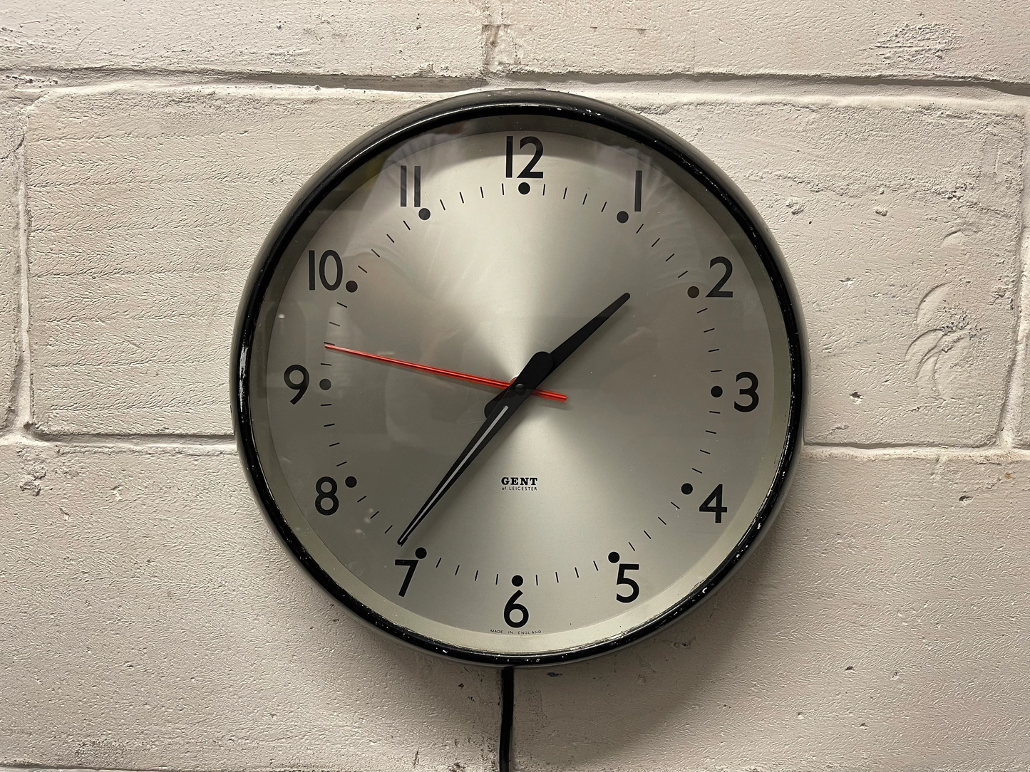 1960s GENTS Of Leicester Electric Factory Clock