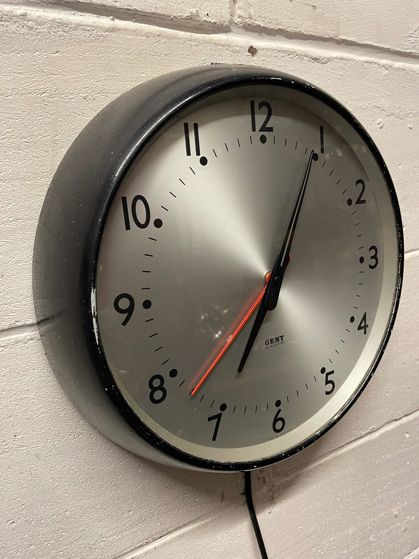 1960s GENTS Of Leicester Electric Factory Clock