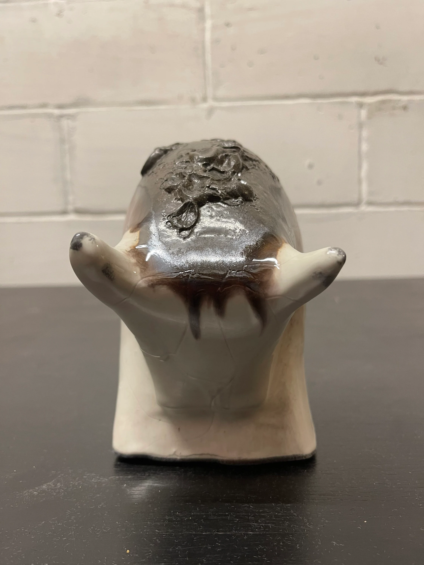 Otto Keramik Ceramic Bull West German Pottery Fat Lava
