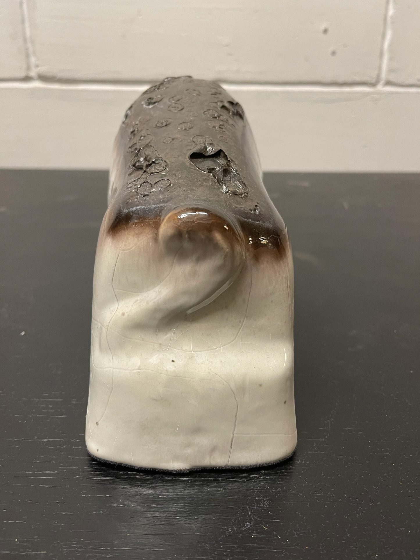 Otto Keramik Ceramic Bull West German Pottery Fat Lava