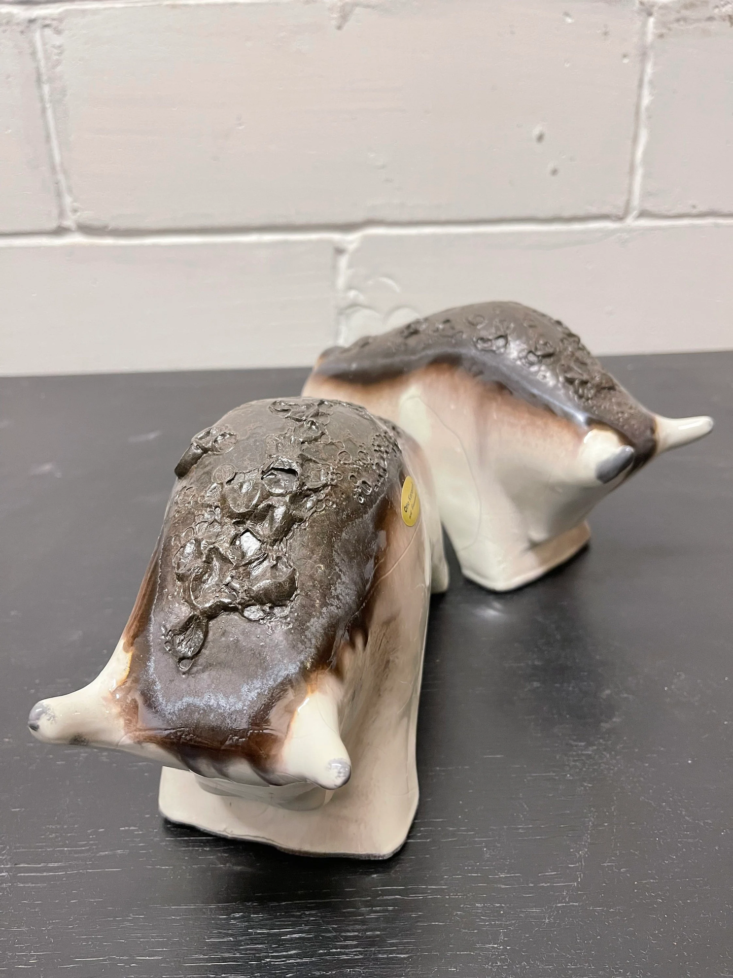 Otto Keramik Ceramic Bull West German Pottery Fat Lava