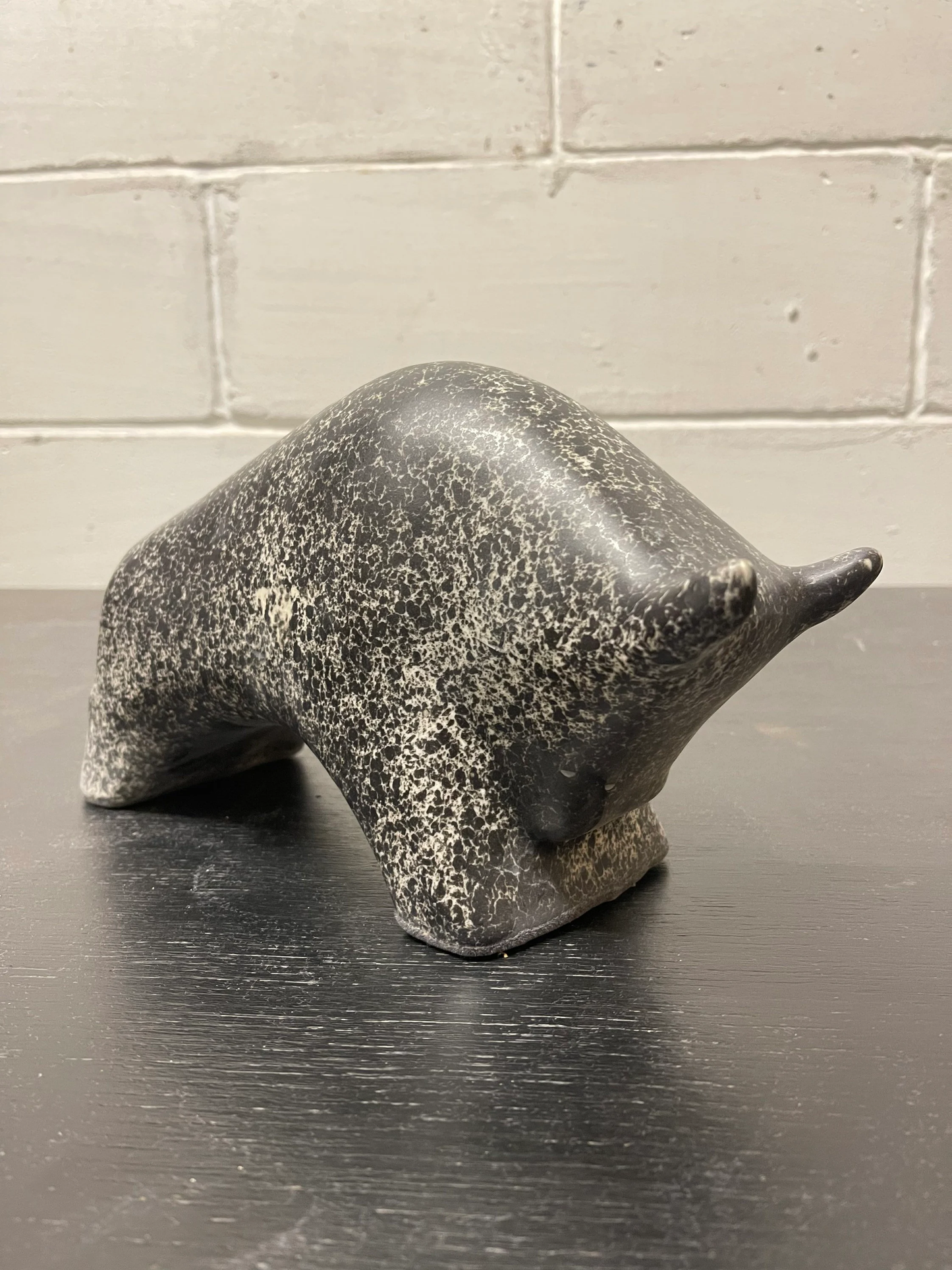 Otto Keramik Ceramic Bull West German Pottery Fat Lava