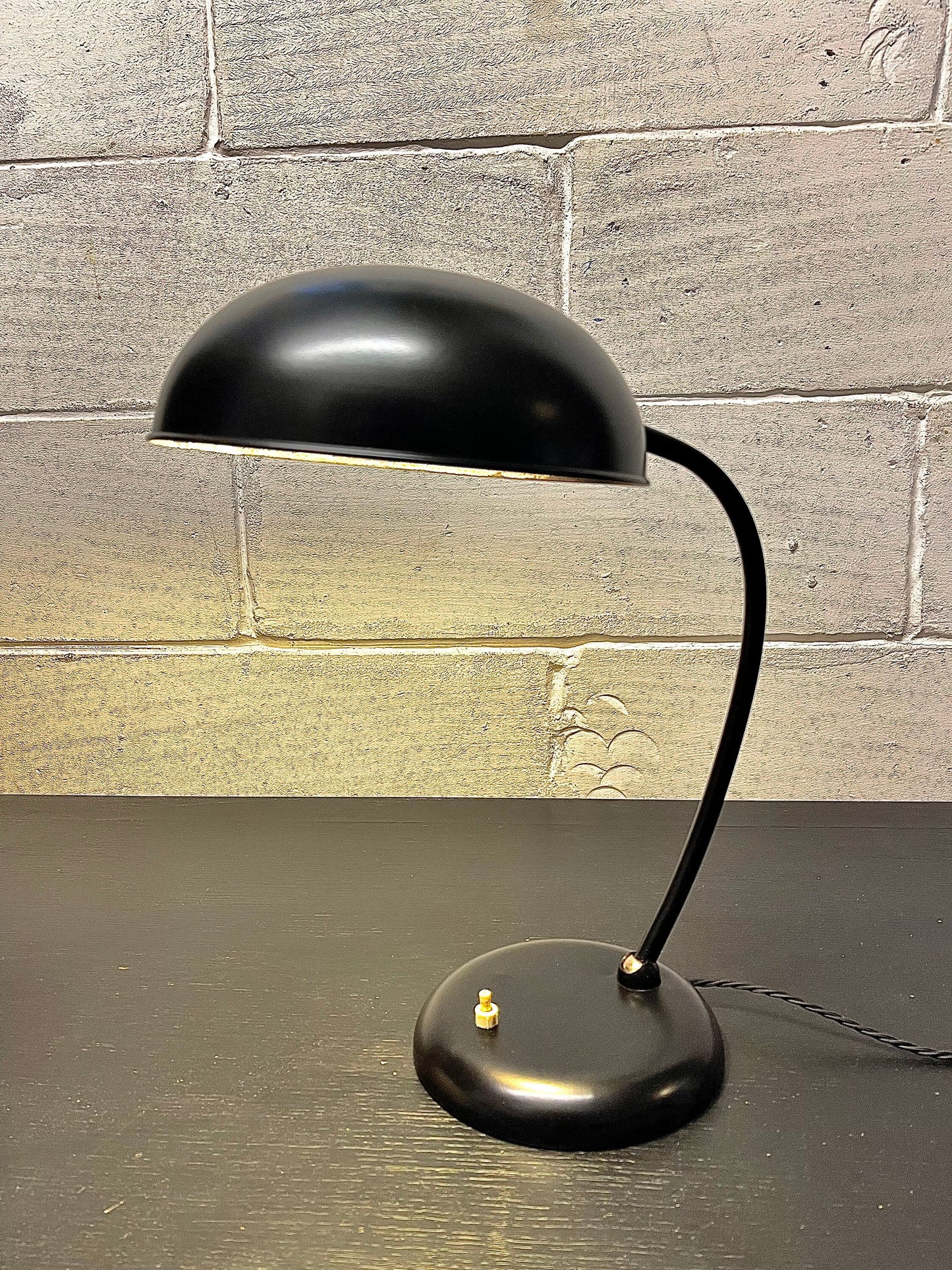 1930s Bauhaus Table Lamp By Gecos - Gebrüder Cosack Ligting Germany