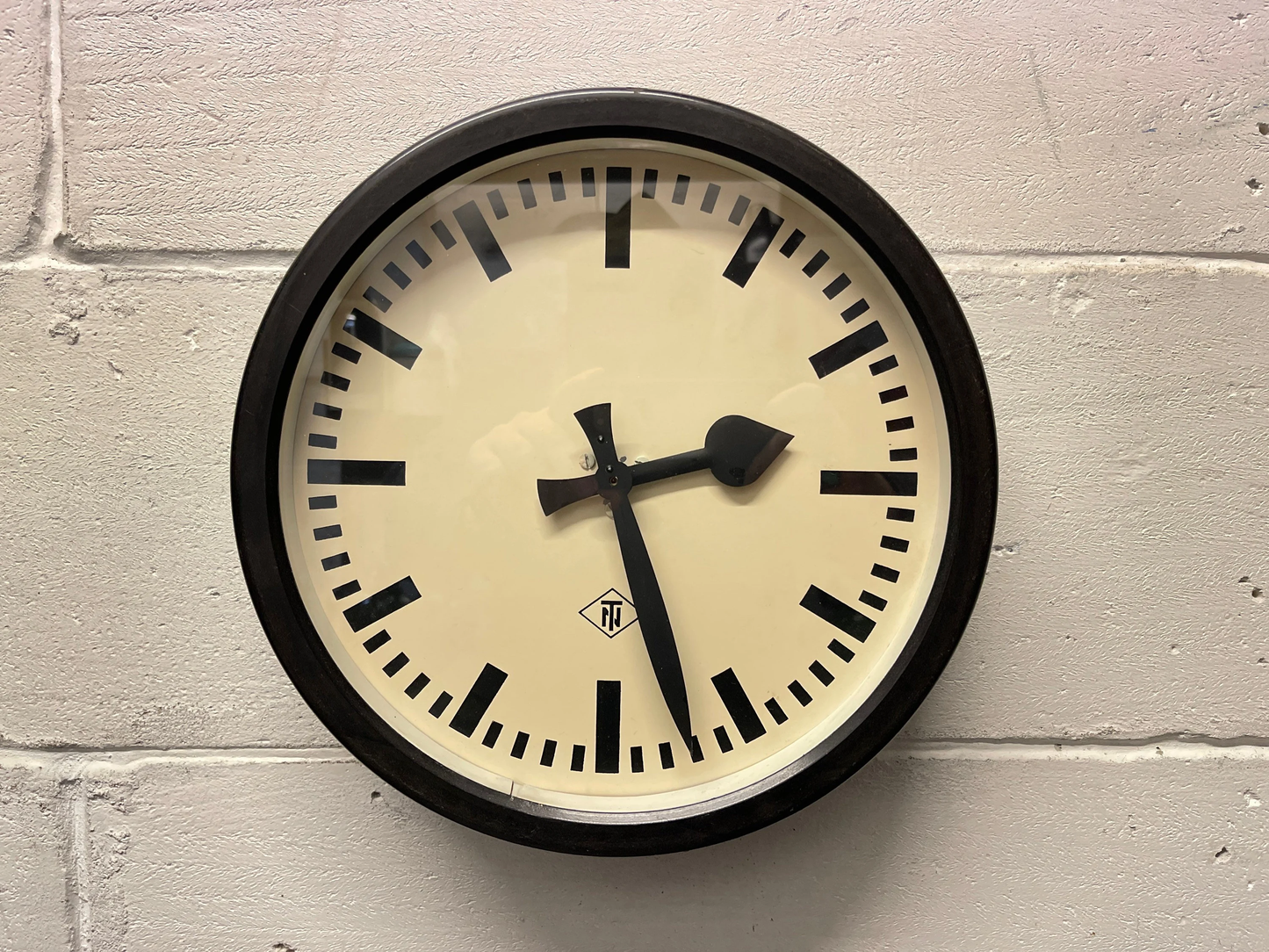 1940s TN Tele Norma West German Bakelite Factory / Office Clock