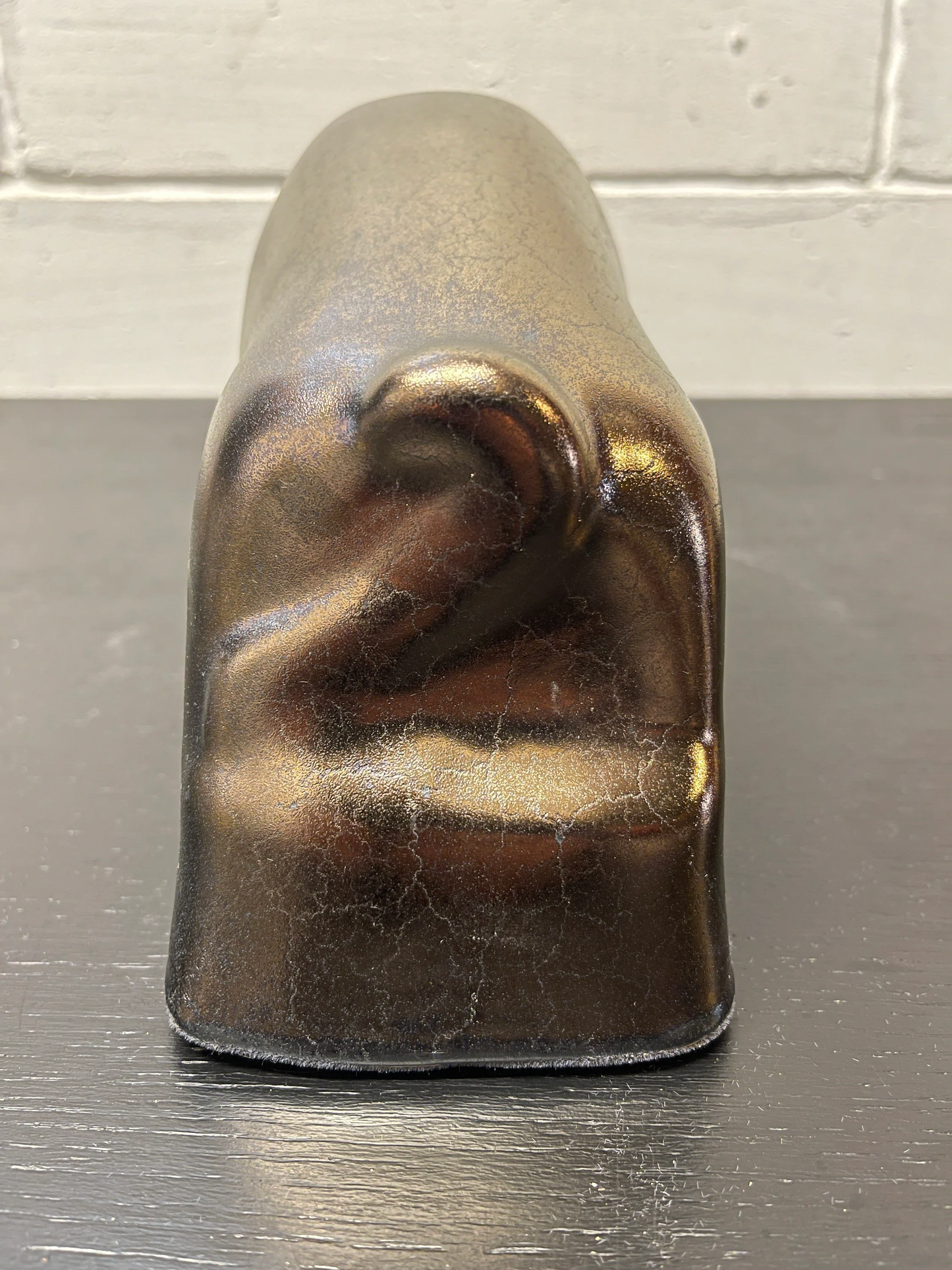 Otto Keramik Ceramic Bull West German Pottery Fat Lava