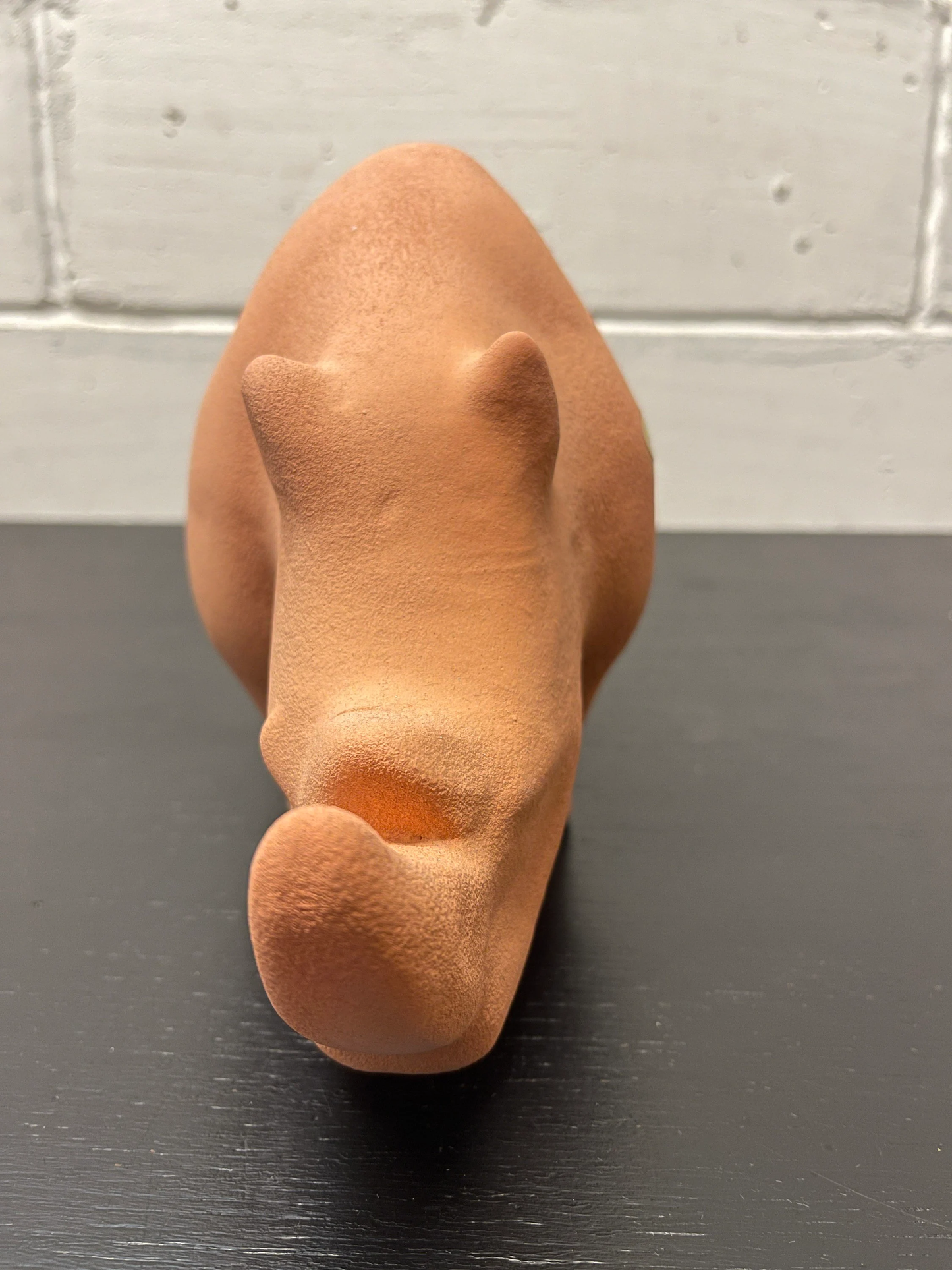 Exclusive Otto Keramik Ceramic Rhino West German Pottery Fat Lava