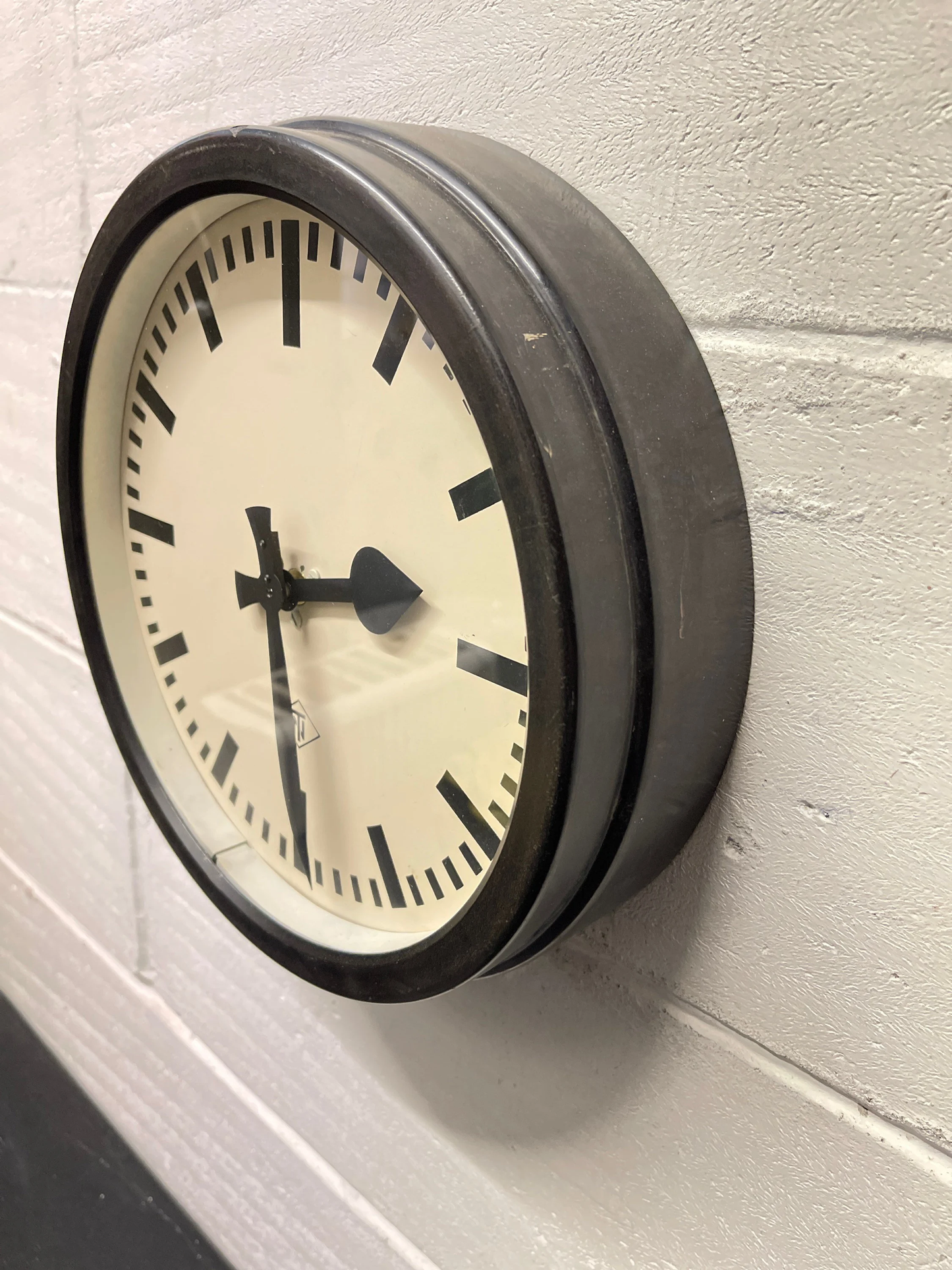 1940s TN Tele Norma West German Bakelite Factory / Office Clock