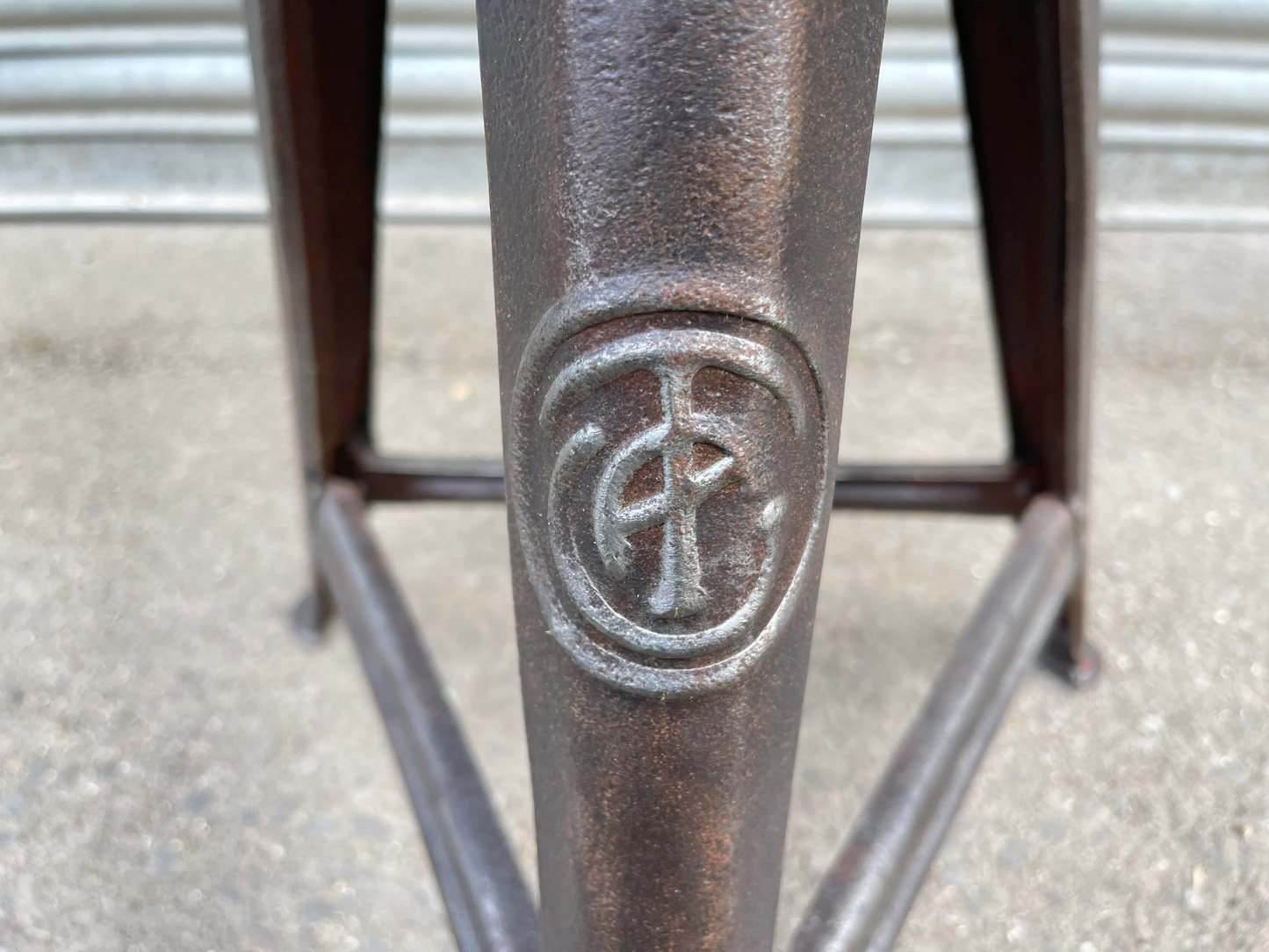 1920s Rowac Industrial Stool For Chemnitz University of Technology