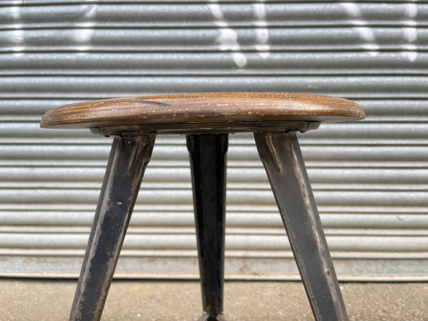 1920s Rowac Industrial Stool