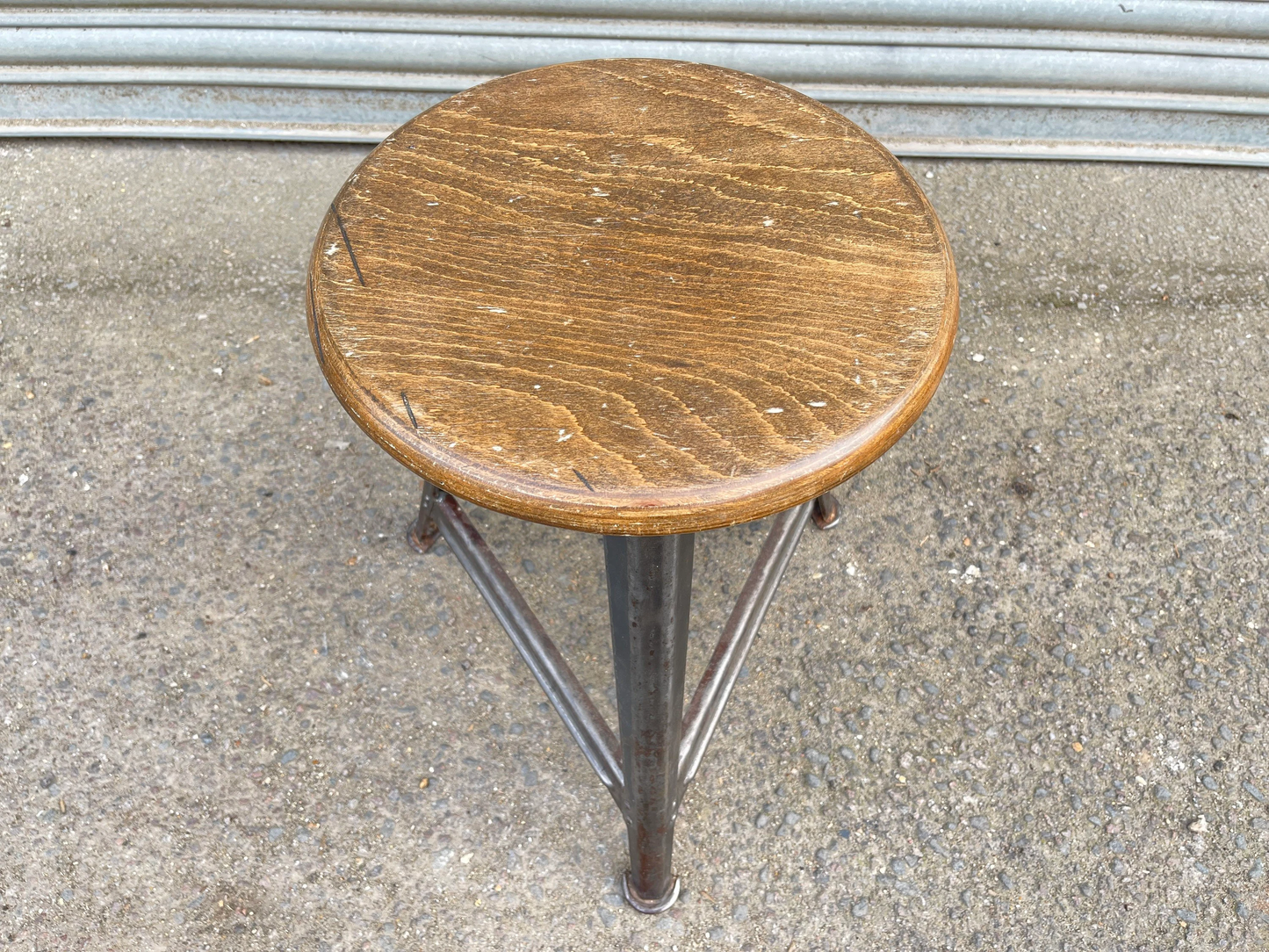 1920s Rowac Industrial Stool