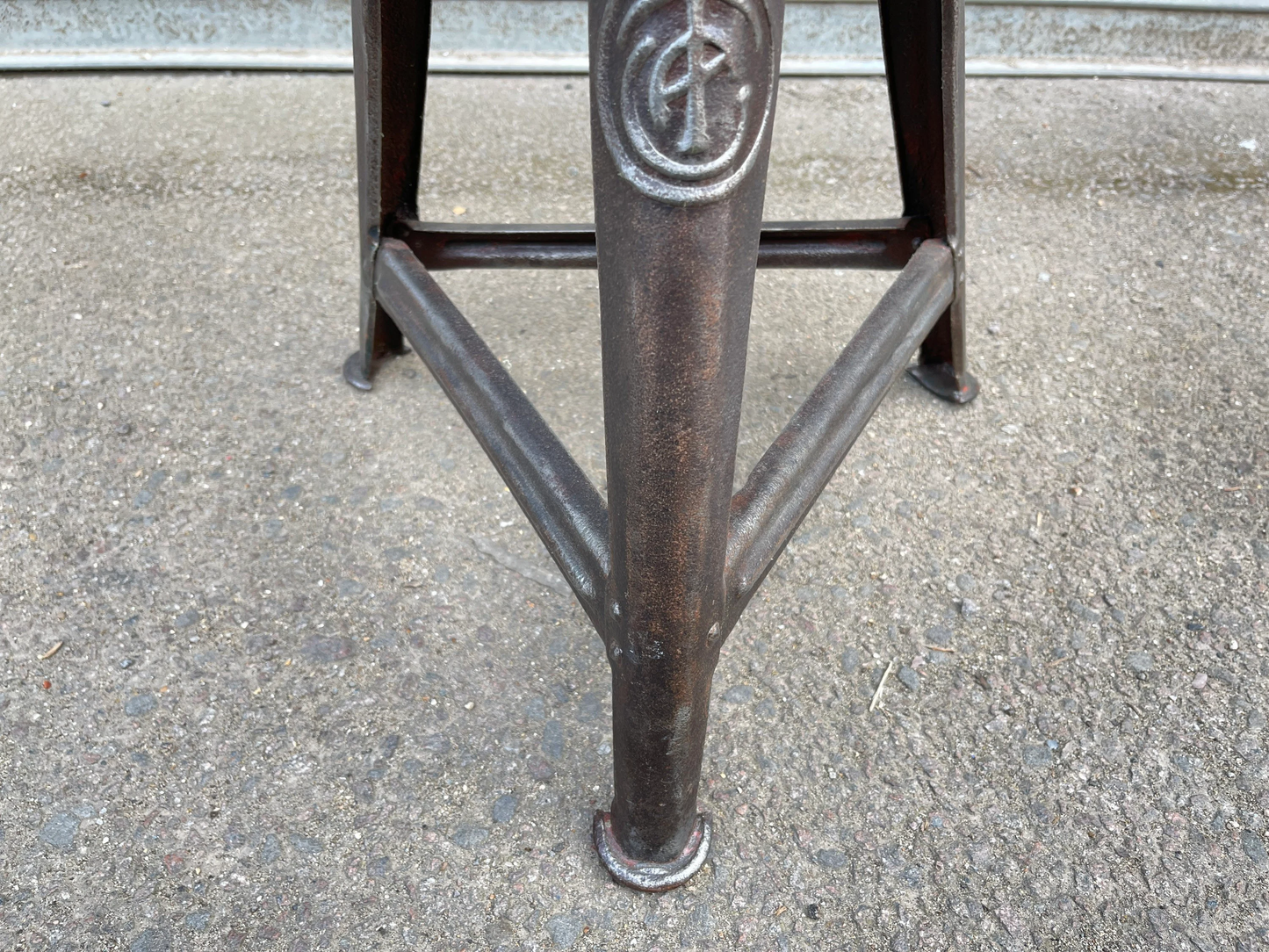 1920s Rowac Industrial Stool For Chemnitz University of Technology