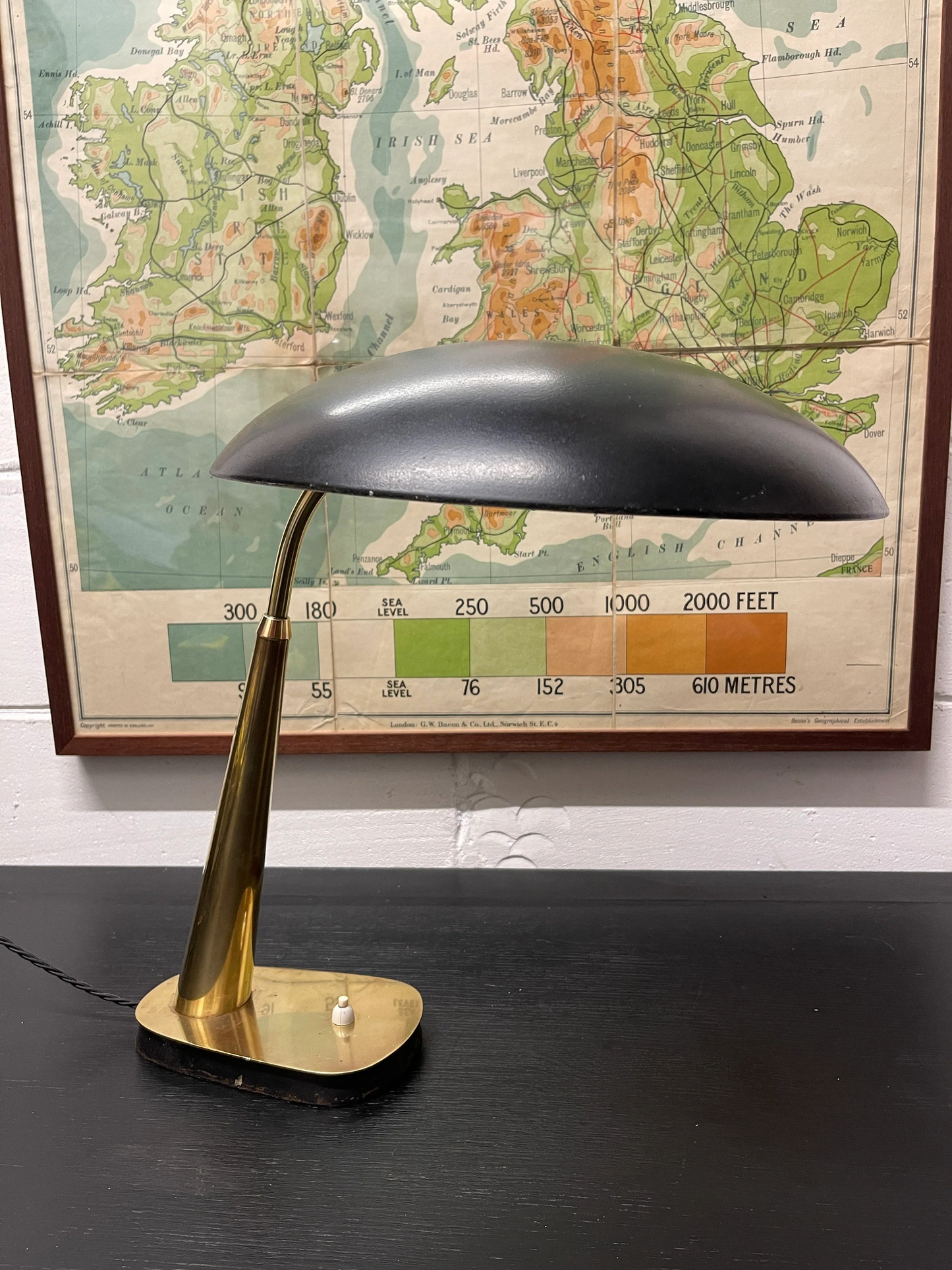 1940s Bauhaus Table Lamp Kaiser Idell Model 6770 By Christian Dell