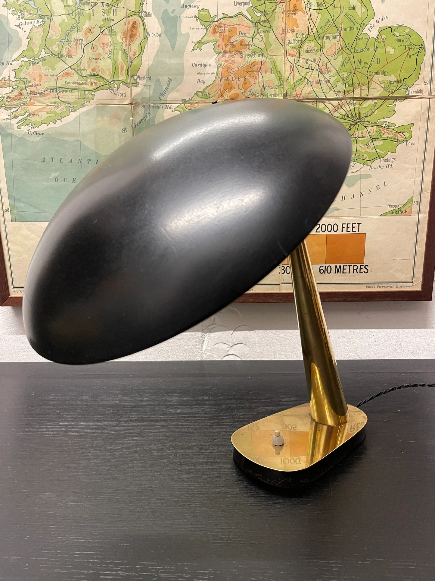 1940s Bauhaus Table Lamp Kaiser Idell Model 6770 By Christian Dell