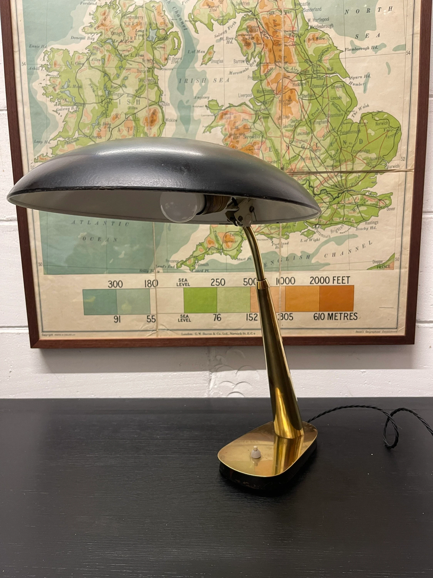 1940s Bauhaus Table Lamp Kaiser Idell Model 6770 By Christian Dell