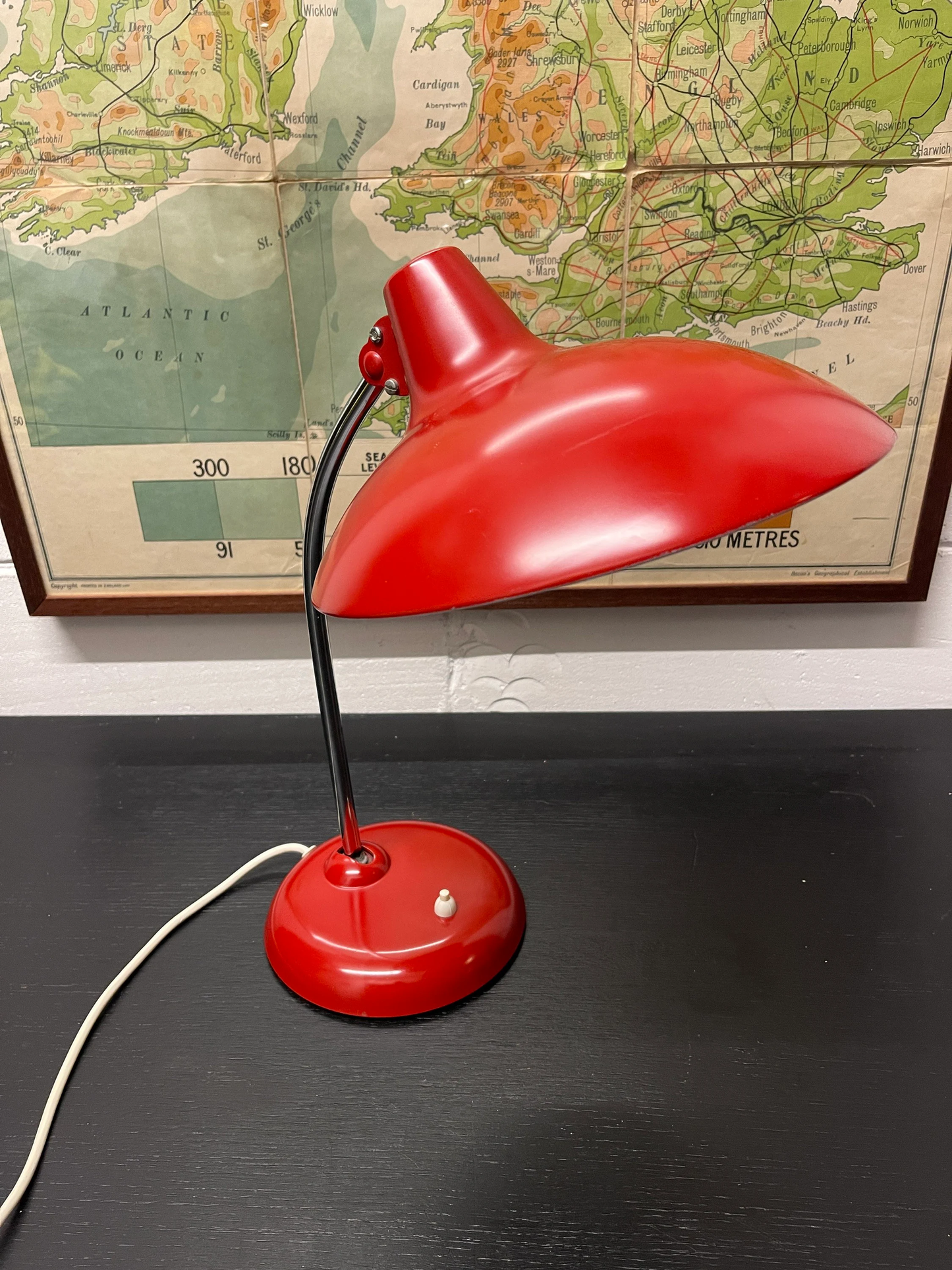 1950s Bauhaus Table Lamp Kaiser Idell Model 6786 By Christian Dell