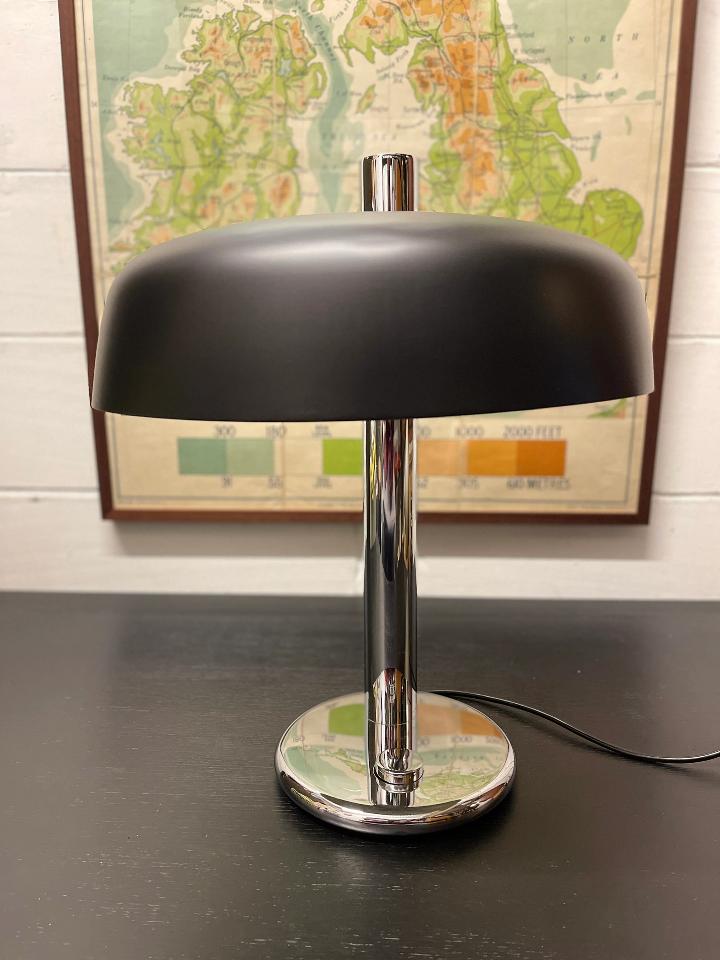 Large Table Lamp By Heinz F W Stahl For Hillebrand Lighting Circa 1969 Model 7603
