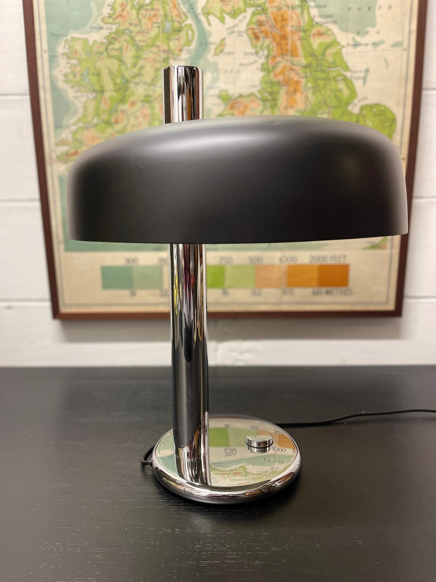 Large Table Lamp By Heinz F W Stahl For Hillebrand Lighting Circa 1969 Model 7603