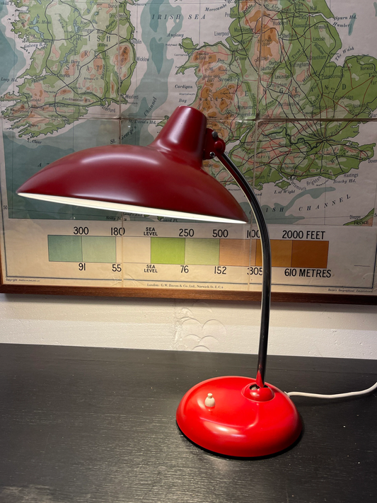 1950s Bauhaus Table Lamp Kaiser Idell Model 6786 By Christian Dell