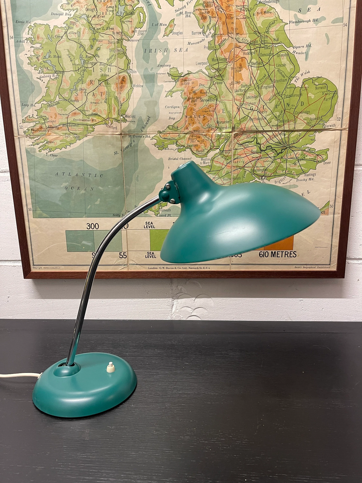 1950s Bauhaus Table Lamp Kaiser Idell Model 6786 By Christian Dell
