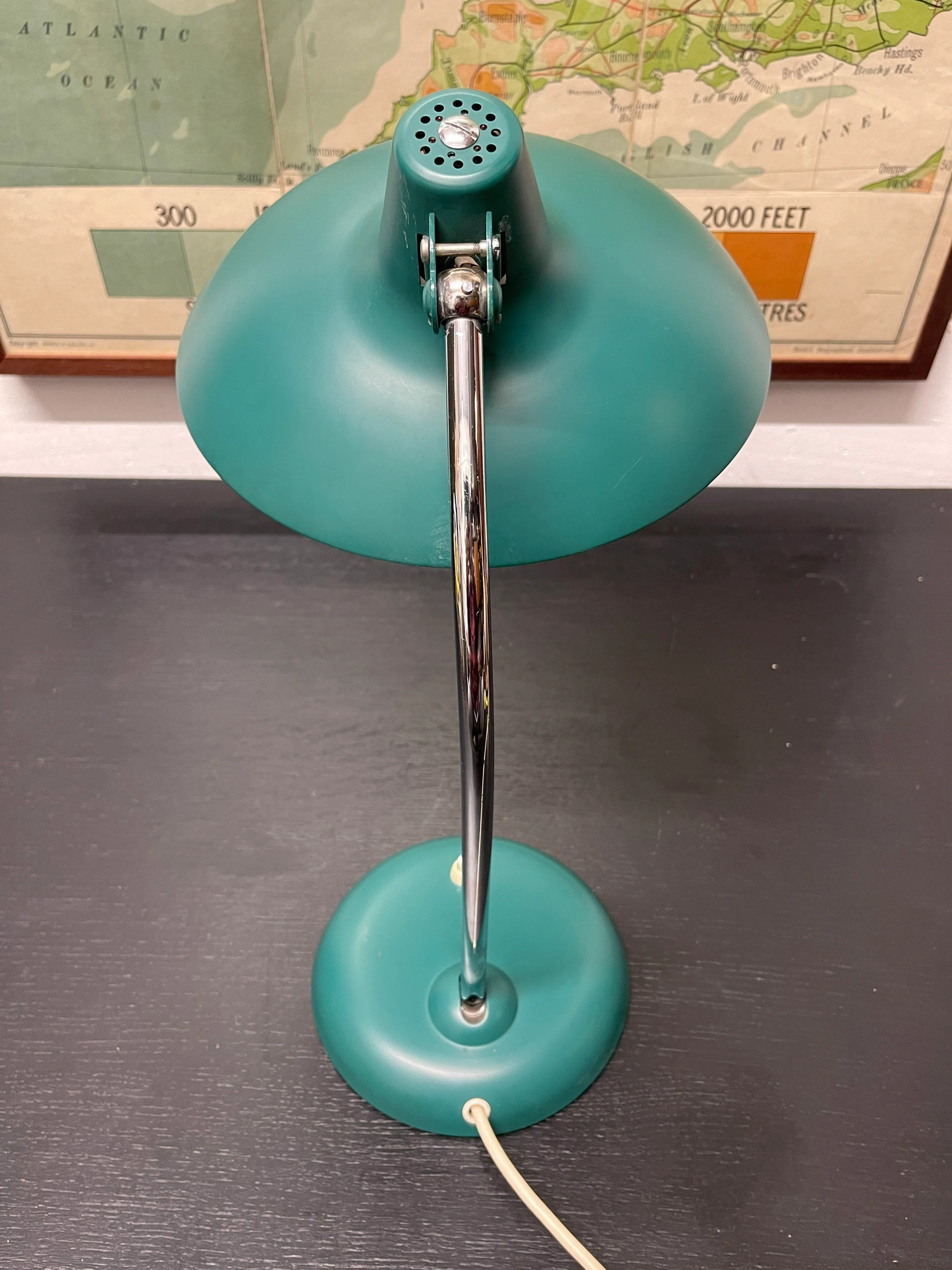 1950s Bauhaus Table Lamp Kaiser Idell Model 6786 By Christian Dell