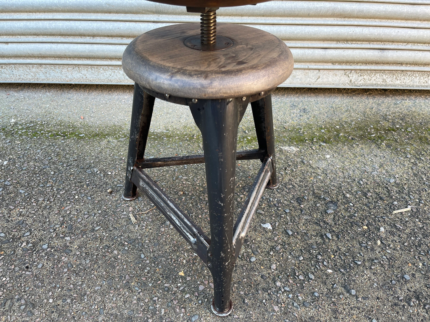 1930s Ama Elastik Adjustable Industrial Stools Germany