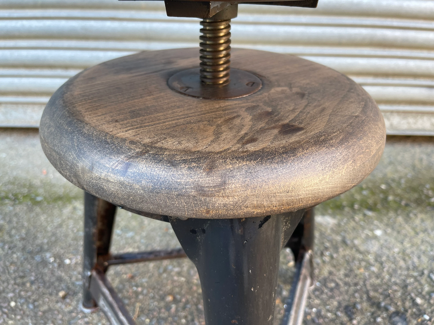 1930s Ama Elastik Adjustable Industrial Stools Germany
