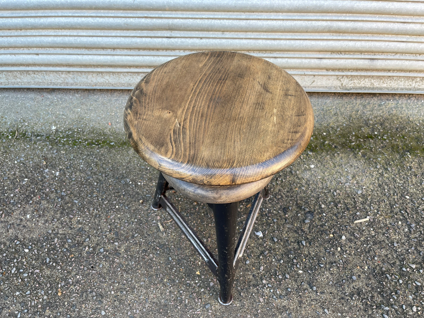 1930s Ama Elastik Adjustable Industrial Stools Germany