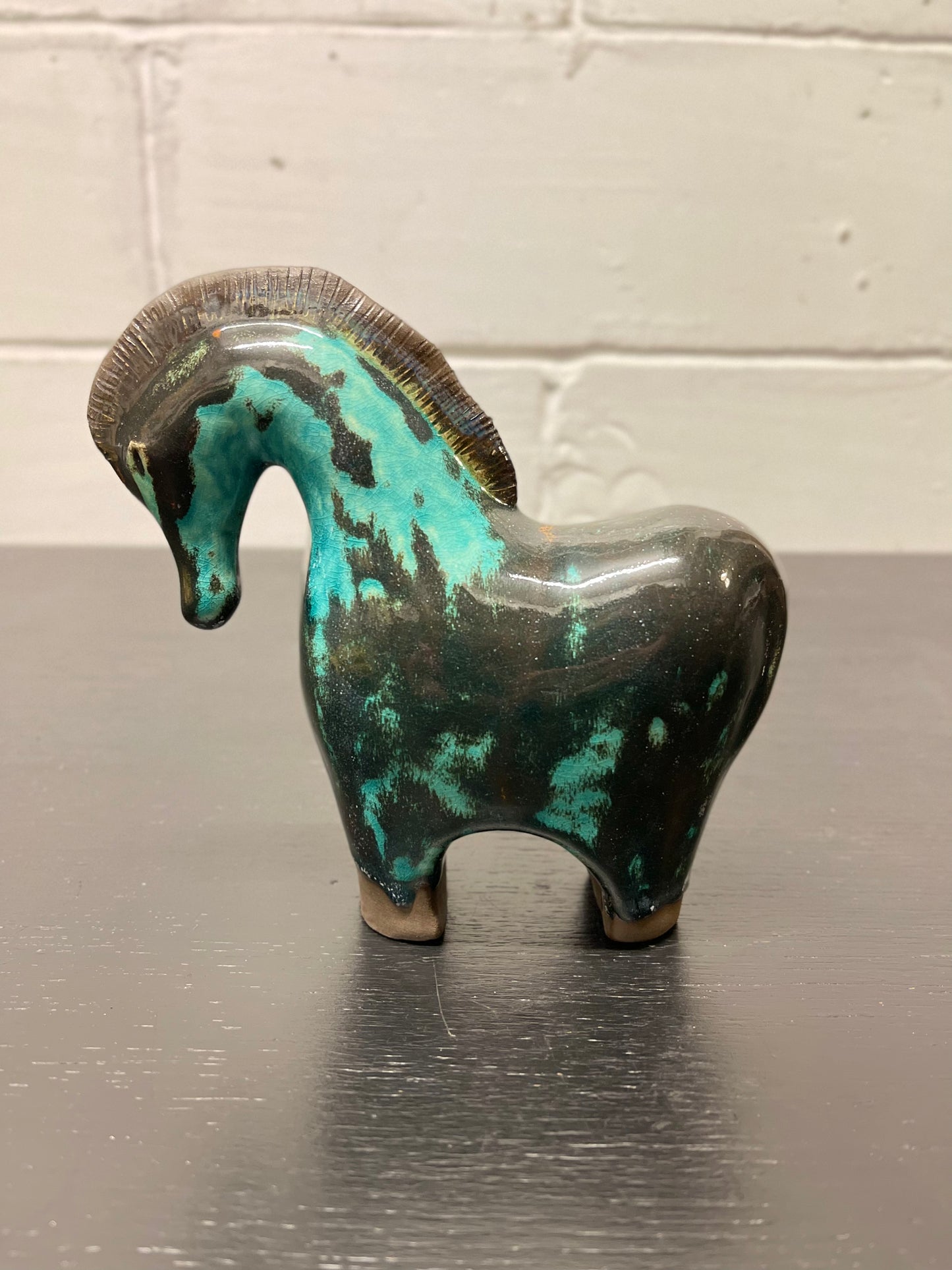 Ceramic Horses By Renowned Design Ceramicist Saliha Kartal
