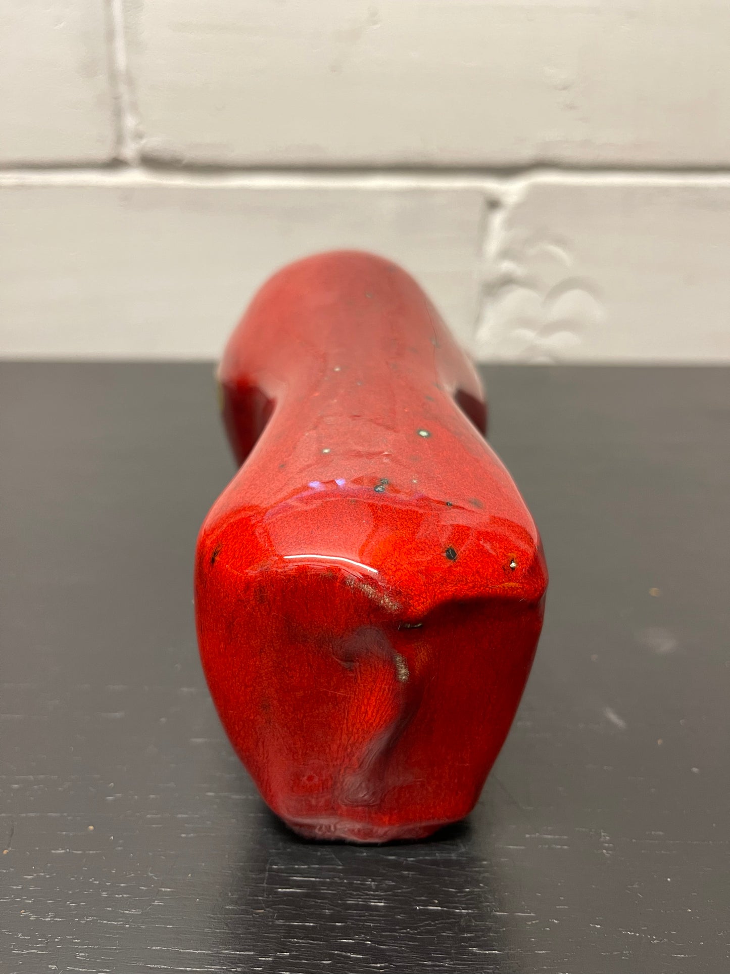 Otto Keramik Ceramic Bull West German Pottery Fat Lava