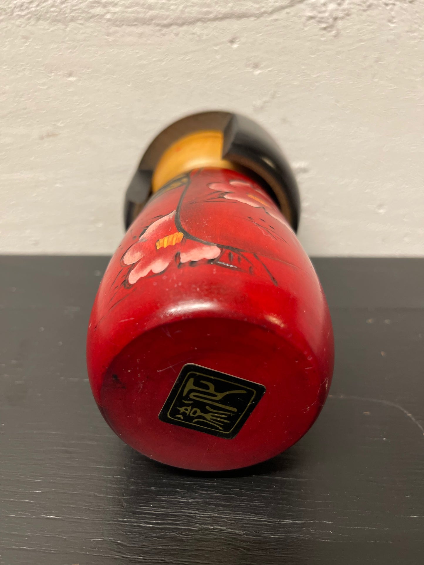 Vintage Japanese Gumma Kokeshi Doll By Masae Fujikawa