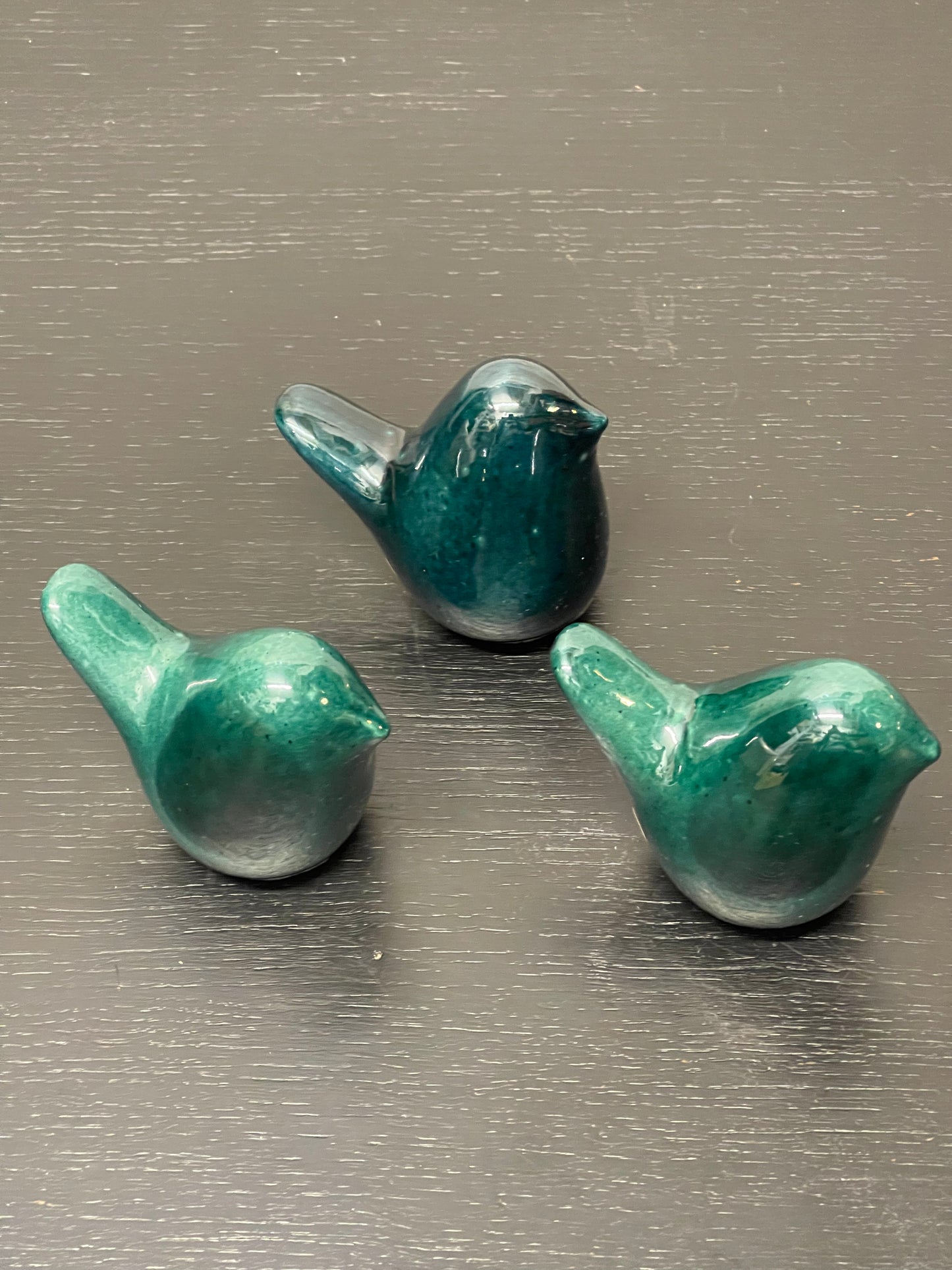 Otto Keramik Ceramic Birds West German Pottery Fat Lava